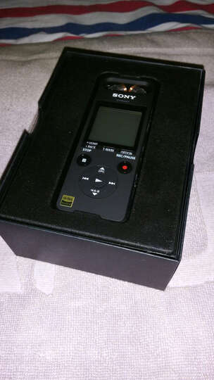 索尼(SONY)录音笔ICD-SX2000 16GB 黑色 支持专业无损音乐播放 高解析度三向双麦克风 适用学习商务会议 晒单图
