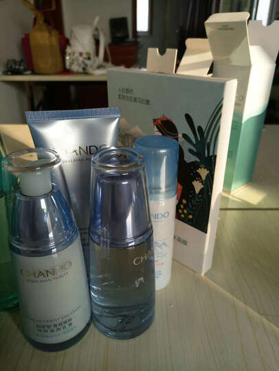 自然堂套装:尝试着买了电商专供,还担心与专柜