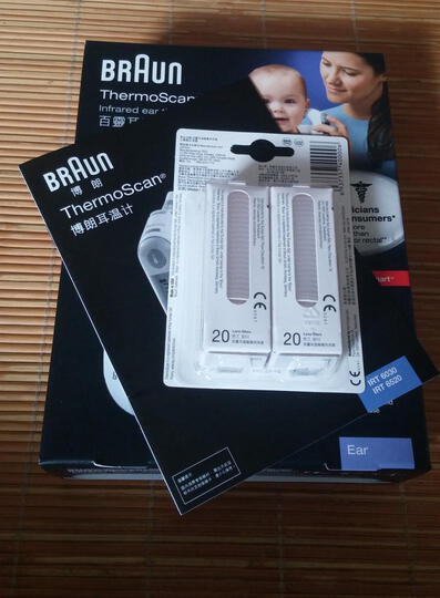 博朗(Braun)【两年只换不修】博朗耳温枪耳温计电子体温计婴儿宝宝儿童红外线温度计额温计耳温抢 LF40耳套-40个装 晒单图