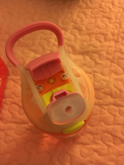 contigo儿童水杯便携吸管运动杯小发明家400ML橙色女孩HBC-GIZ015 晒单图