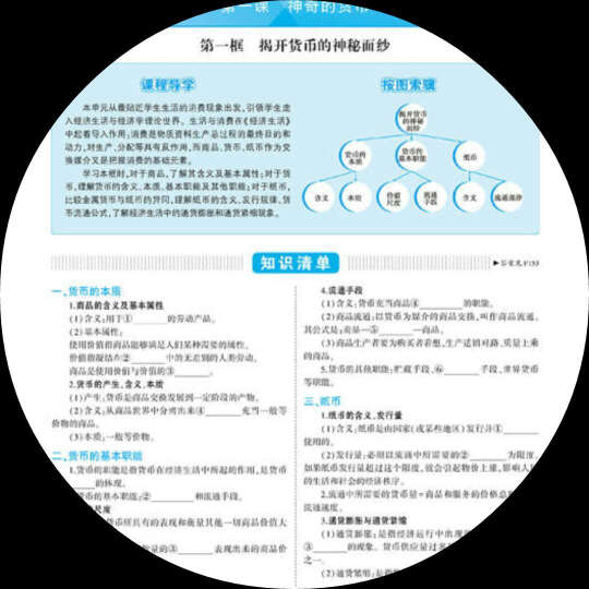 5年高考3年模拟：高中政治（必修1 RJ 人教版 高中同步新课标 2017） 晒单图