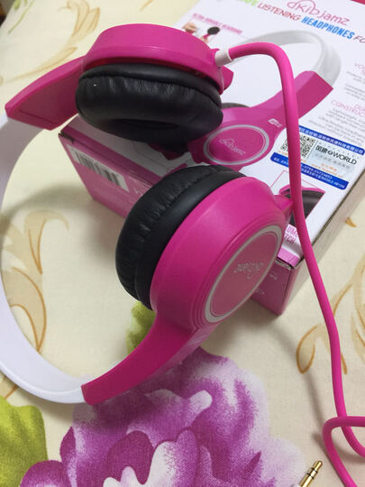MEELECTRONICS KJ25 儿童耳机头戴式 立体声音乐耳机听力保护儿童礼品 蓝色 晒单图