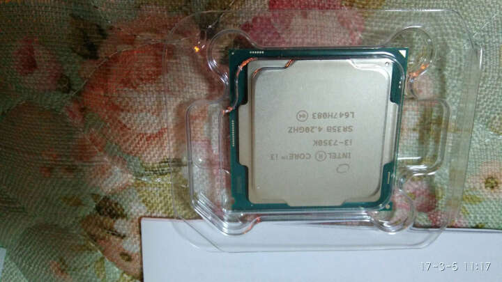 英特尔（Intel） i3 7350K 酷睿双核 盒装CPU处理器 晒单图