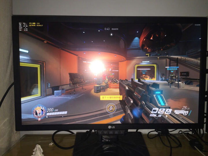 LG24GM77-B:昨天到货,试了一下,颜色确实和