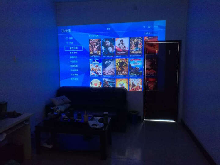 坚果G1-CS:很清晰,可以自由调焦距,太方便了