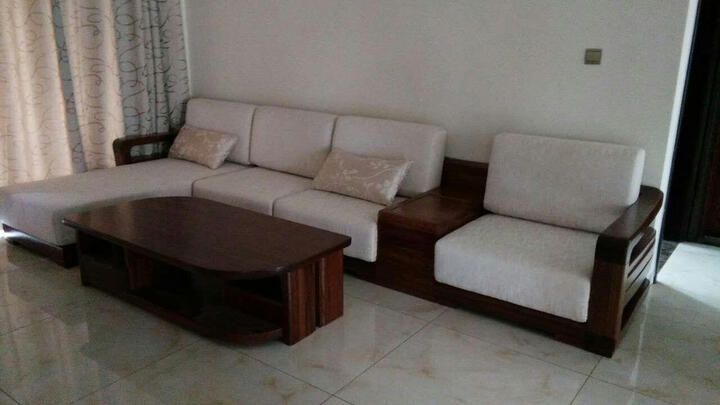 乌金木沙发图片-乌金木沙发客厅效果图|乌金木