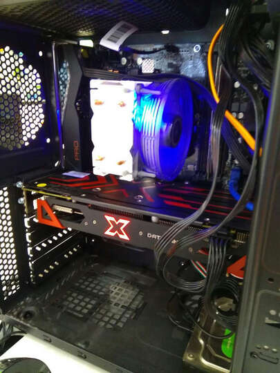 迪兰(Dataland)RX 570 4G X-Serial1270-1320/7000MHz 4GB/256-bit GDDR5 DX12独立游戏显卡 晒单图