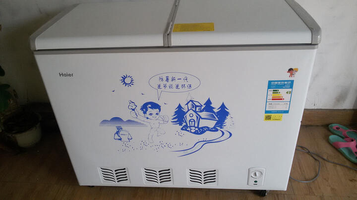 海尔FCD-216SHT:京东自营的就是好,青岛日日