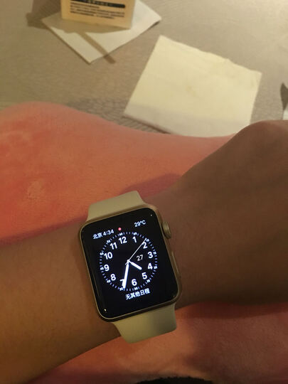 配古董白色运动型表带):买的时候忘了要发票,