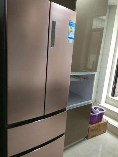 海尔BCD-408WDVGU1:先说送货,提前有短信