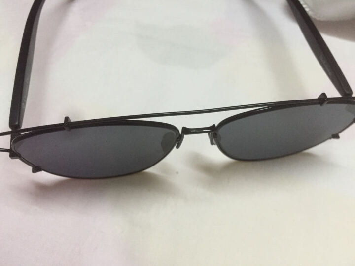 DIOR 迪奥 女款黑色镜框灰色镜片眼镜太阳镜 DIORTECHNOLOGIC 65Z2K 57mm 晒单图