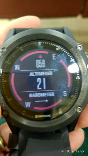 佳明(GARMIN)fenix3HR 飞耐时3HR户外GPS跑步游泳智能手表运动登山腕表蓝宝石镜面光学心率英文版 晒单图
