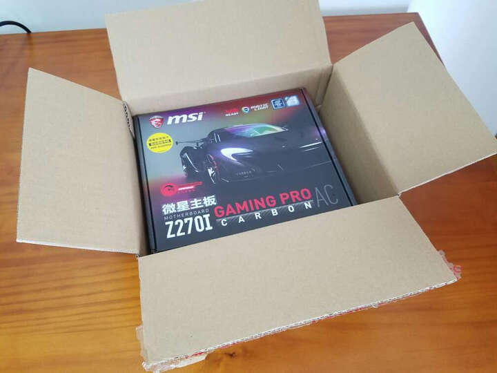 微星(MSI)Z270I GAMING PRO CARBON AC主板(Intel Z270/LGA 1151)带GAMING无线网卡 晒单图