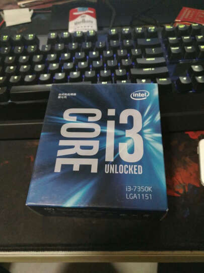 英特尔（Intel） i3 7350K 酷睿双核 盒装CPU处理器 晒单图