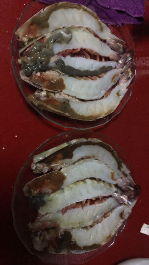 京鲜生 大黑虎虾海鲜水产礼盒 冷冻大虾 斑节虾1kg 4只装 晒单图