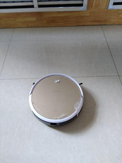 ILIFE 闪电(X430)智意智能导航规划式扫拖扫地机器人家用吸尘器全自动拖地机 香槟金 晒单图
