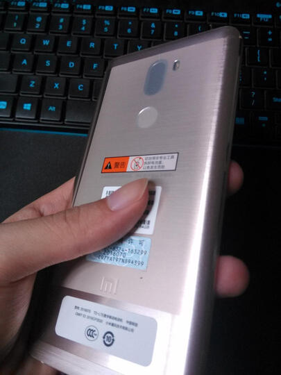 小米5s Plus 大屏双摄手机 4GB+64GB 金色 全网通4G手机 晒单图