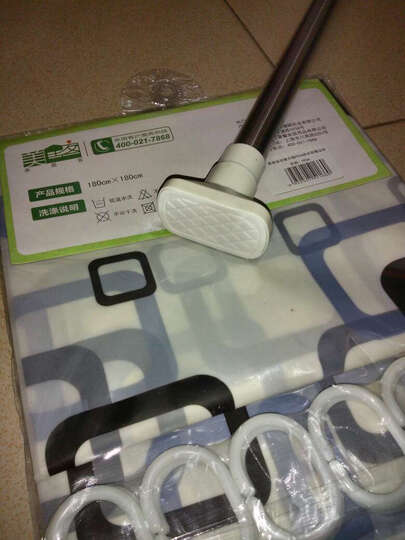 美居客浴帘杆:京东自营,发货速度极快,12小时