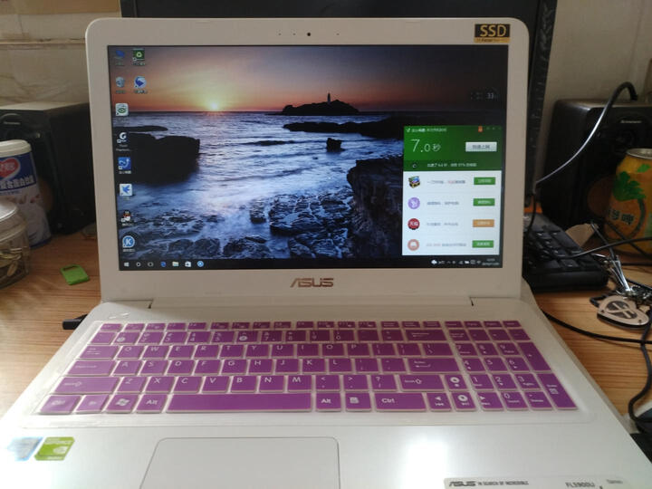 华硕FL5700U:感觉还行吧!开机速度不错很快