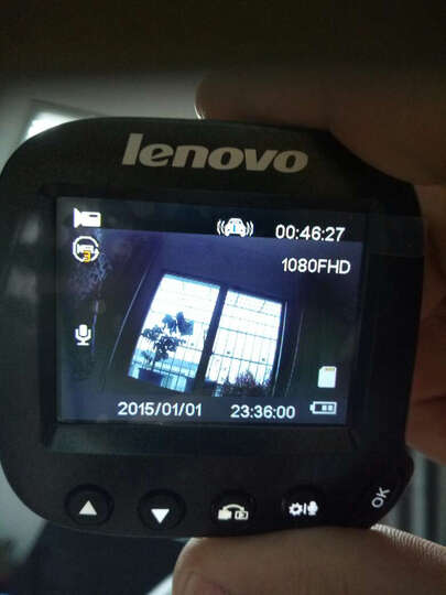 联想联想V35行车记录仪\/黑色:快递速度快,快递