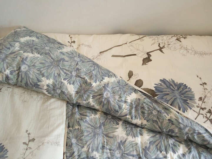 富安娜家纺被子 舒暖磨毛冬厚被1.5米床适用(2