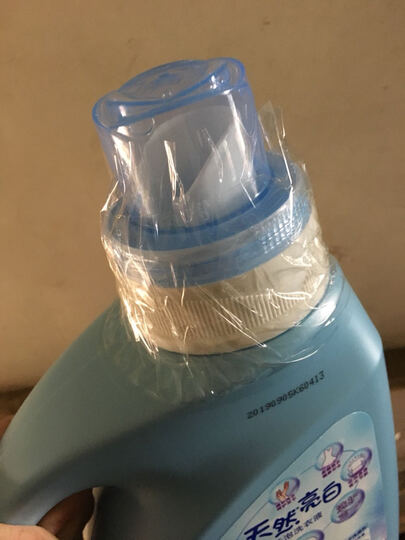 立白洗衣液套装:京东快递就是快,昨天晚上下的