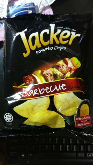 马来西亚进口 杰克 （Jacker） 薯片 烧烤味 60g 晒单图