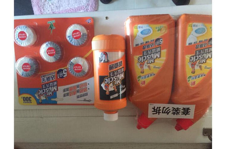 威猛先生洁厕液:印象比超市便宜马桶很干净家