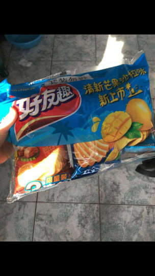 好丽友大凹凸清新芒果沙拉味45g:京东自营质