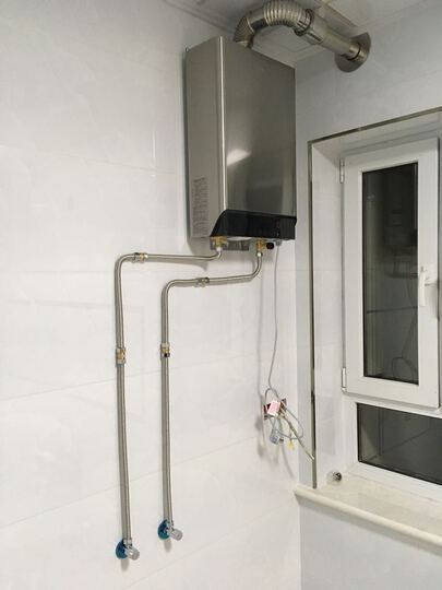 海尔JSQ32-A3(12T) 16升燃气热水器:安装完毕