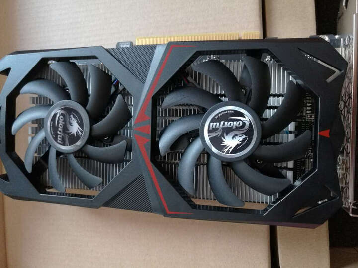 七彩虹战斧GTX1050Ti-4GD5:显卡能用,没问题