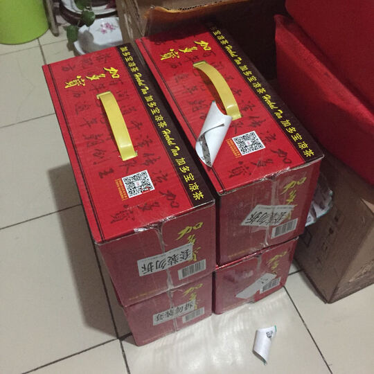 加多宝饮料:感谢京东快递员辛苦啦、很满意的