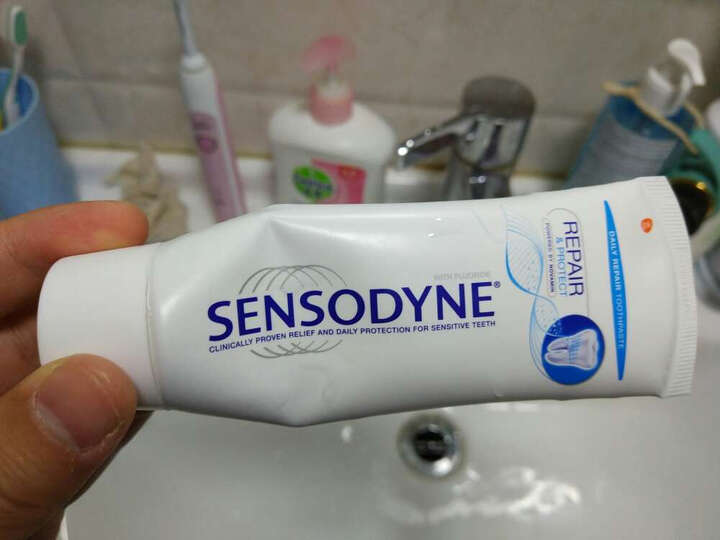 舒适达牙膏:每次满199减100活动,我都必须囤