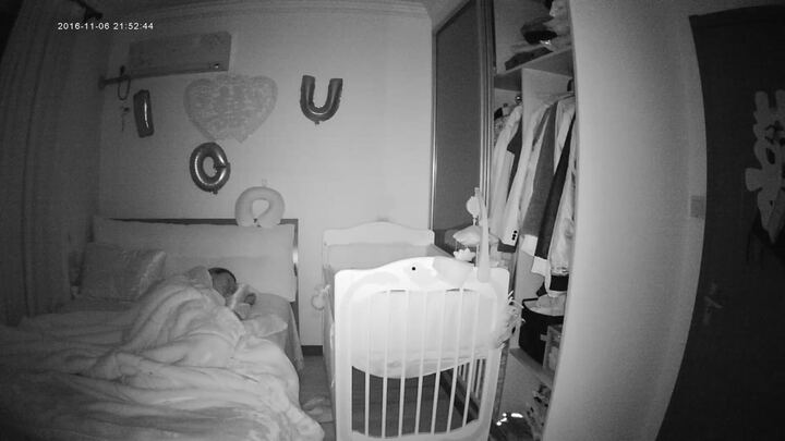 足够,红外线不会有亮点是最大优点,否则晚上看