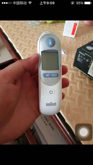 博朗耳温计:之前海淘的6500换了个南孚电池就