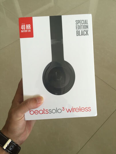 beatssolo3 wireless:煲机中,好像没有想象中音