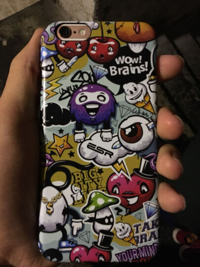 插画师iPhone 6\/6s手机壳:速度快,质量好,