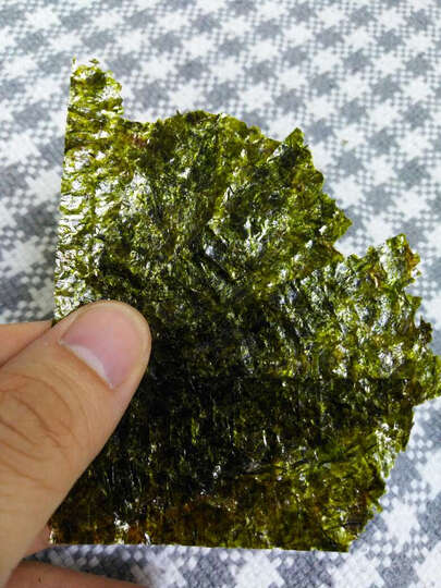 波力海苔:物流迅速,送到家门口,当天就到了,感