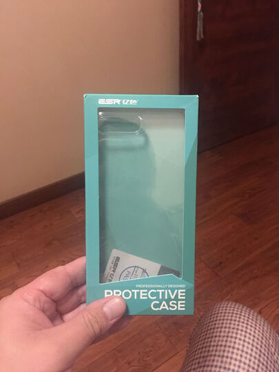 亿色iPhone7 Plus手机壳\/保护套:装上屏幕面稍