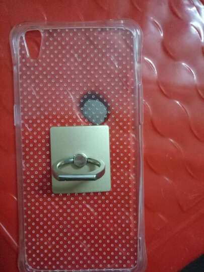 泰拉锋 手机支架指环扣金属贴背创意懒人支架苹果三星华为小米手机壳平板通用 珍珠白 晒单图