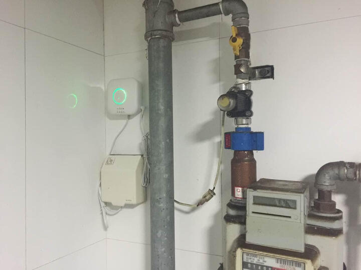 空气电台 r2燃气报警器消防认证家用切断阀天然气报警器家用电磁阀 仅
