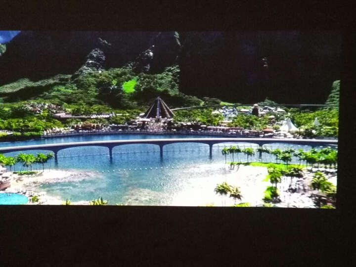 坚果P2:非常漂亮,画面清晰度可以,听音乐也不