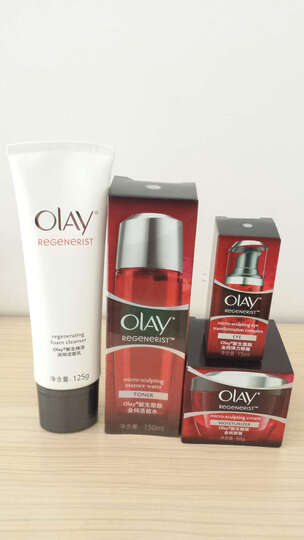 玉兰油洁面乳:买的是京东自营,是正品,一直用