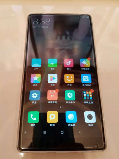 小米(MI)小米MIX:手机发货有点慢,盼了好久才