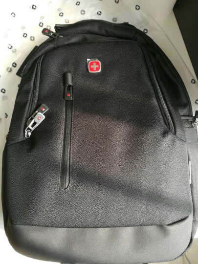 SWISSGEAR电脑包 时尚休闲14.6英寸双肩包笔记本电脑包背包书包男 SA-7050黑色 (内有ipad专用层) 晒单图
