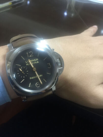 沛纳海（Panerai）瑞士手表庐米诺系列自动机械男表PAM01157 礼物 晒单图