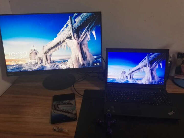 联想X27q:高品质显示器,一直使用think的产品