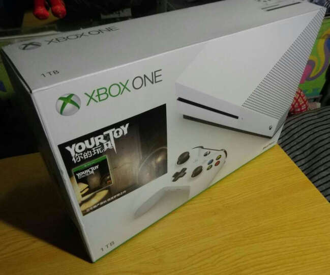微软Xbox One S 1TB家庭娱乐游戏机 你的玩具