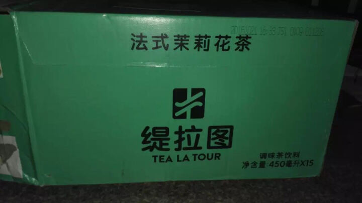 统一 缇拉图 法式茉莉花茶 450毫升*15瓶 整箱装 晒单图