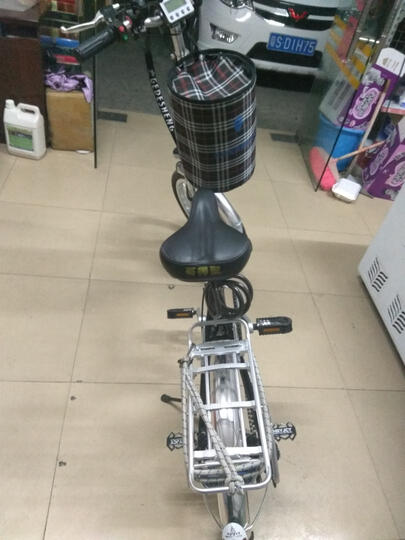 正步(ZB) 折叠电动车自行车16/20寸锂电池电动单车代驾成人助力小型迷你电瓶车 小悠16寸至尊版拍下留言颜色 晒单图